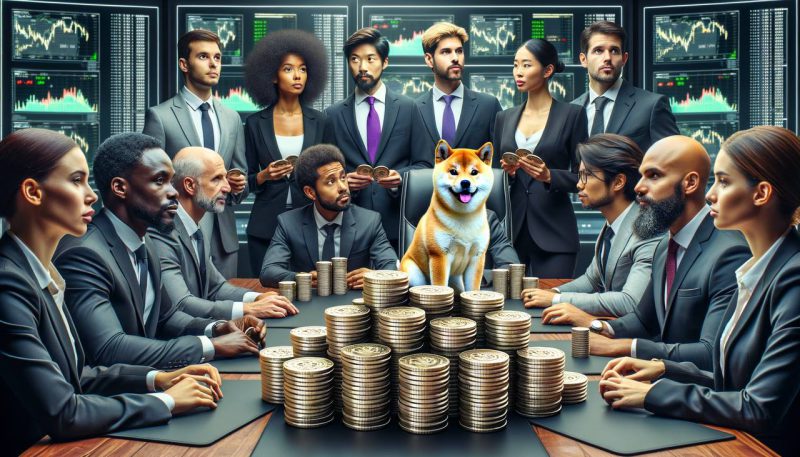 Investors stacking heaps of SHIB tokens