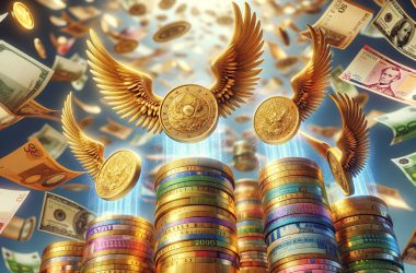 Coins with wings