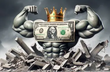US dollar flexing his muscles