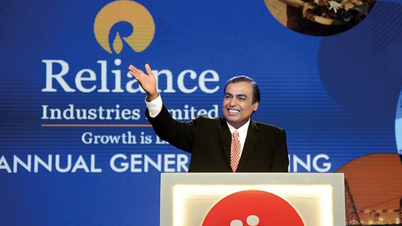 reliance industries ril mukesh ambani shares