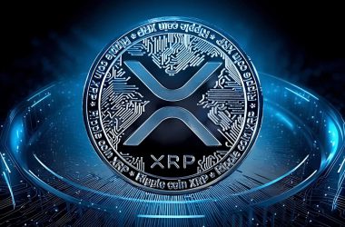 XRP Coin Logo Water background