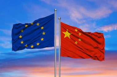 china european union eu flags europe