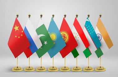 SCO Alliance countries flags summit