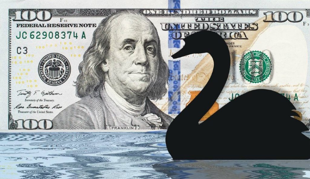 Black Swan Author Is Afraid of What’s Happening to the US Dollar