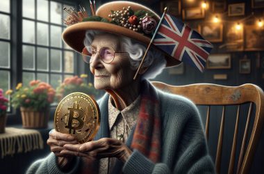 Old Lady Holding Bitcoin UK