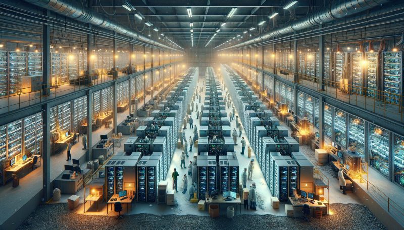 Russia Crypto mining facility