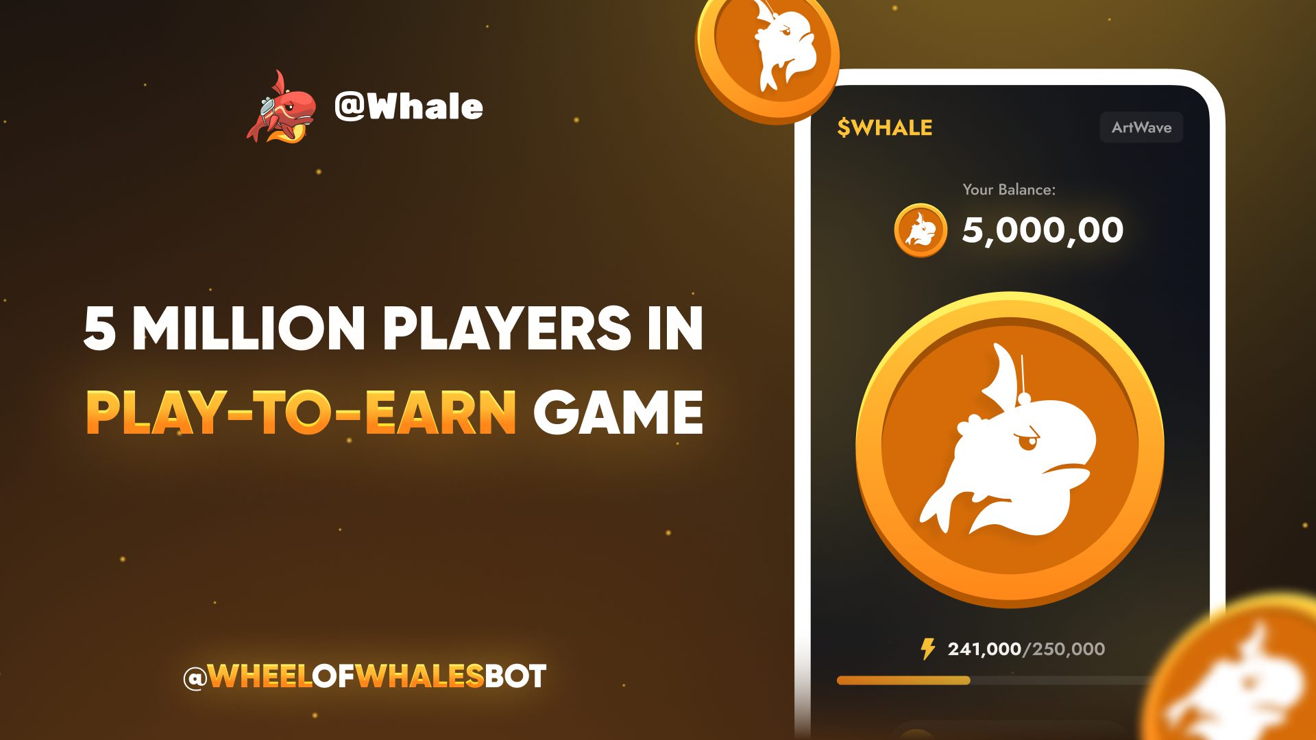 Whale Token: The Upcoming Crypto From The Makers Behind TON’s Most Successful NFT Collection