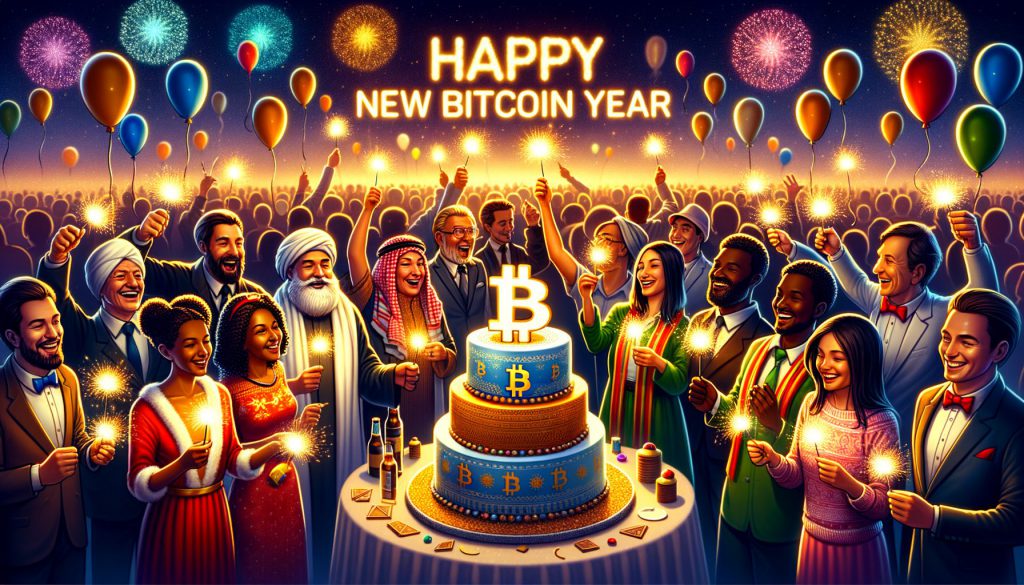 Bitcoin-celebration