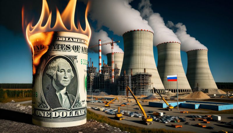 De-dollarization Russia Nuclear Power Plants