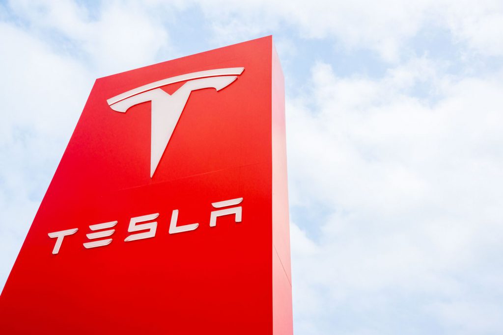 خودروی استوک تسلا tsla