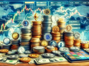 Cryptocurrency on table