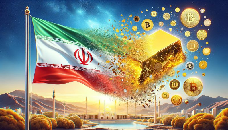 Iran cryptocurrency and gold