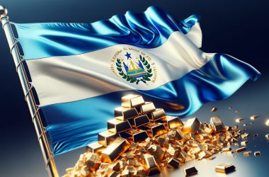 El Salvador Flag Gold Bars