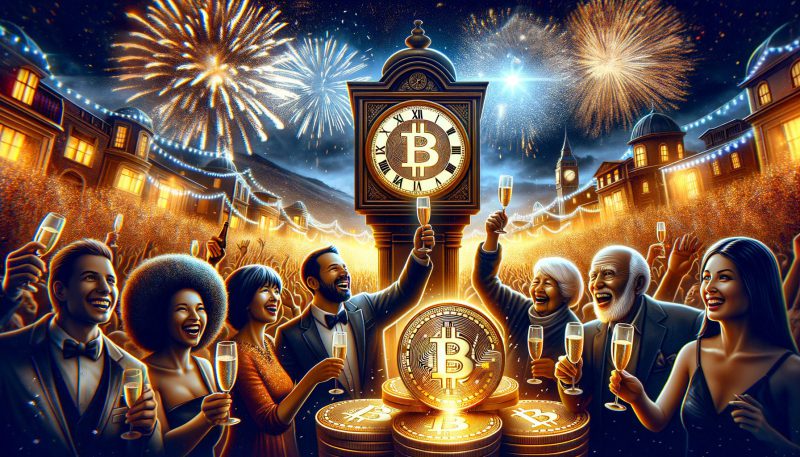 bitcoin new year's celebration