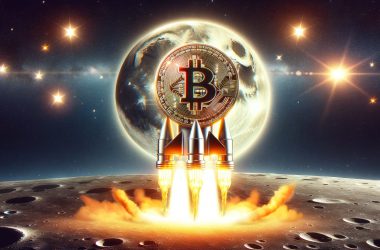 BTC on a rocket to the moon