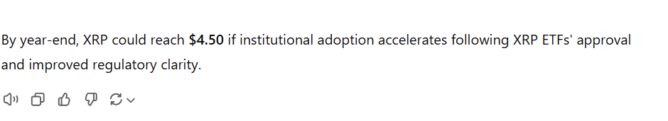 Chatgpt XRP Prediction