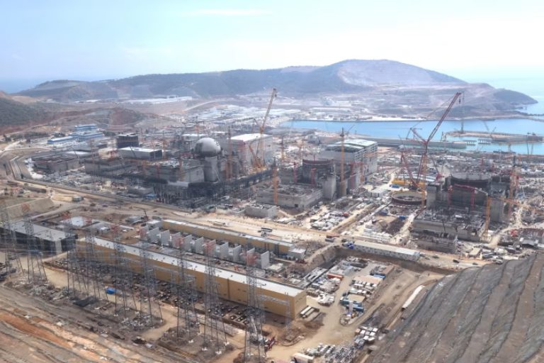 Akkuyu nuclear power plant construction site