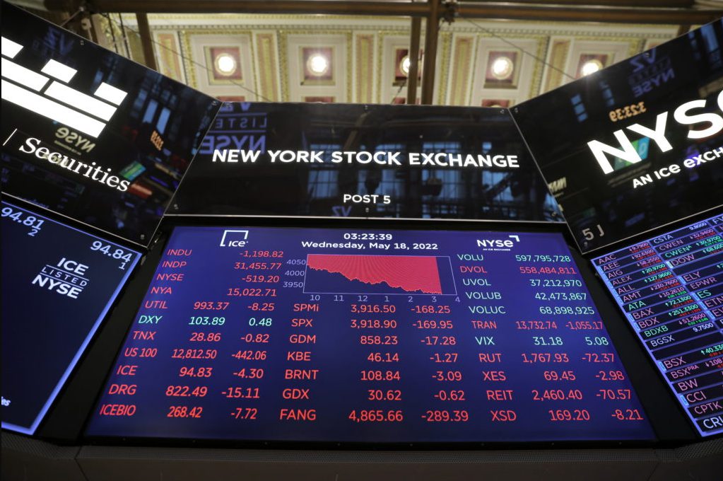 طبقه معاملات NYSE با نمایش قیمت