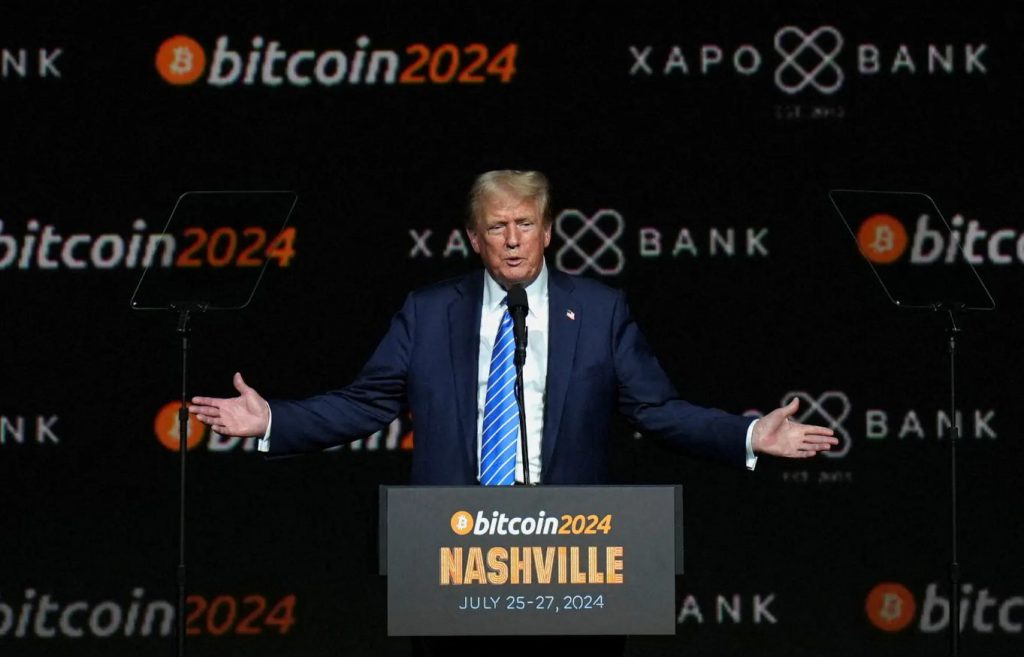 Pro-crypto Trump speaking at Bitcoin conference