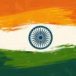 The flag of India