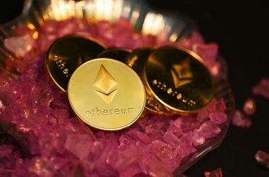 Ethereum tokens on table