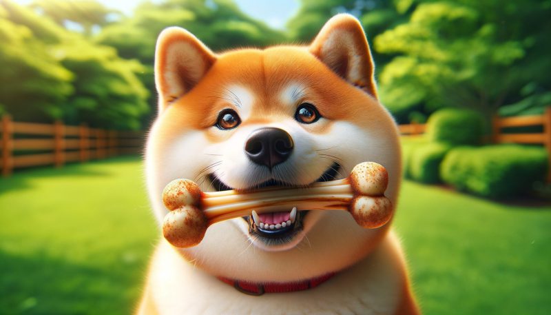 Shiba Inu treat