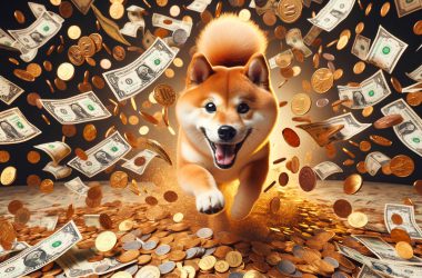 shiba inu running money