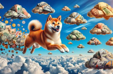 Dogecoin sky clouds