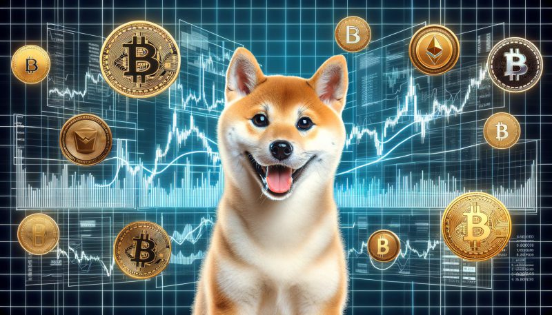 Shiba Inu Crypto background