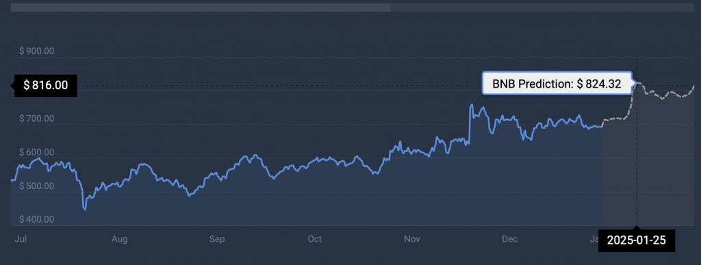 BNB terms  prediction