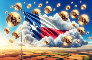 Texas Flag and Bitcoin