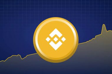 binance coin blue