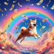 shiba inu clouds