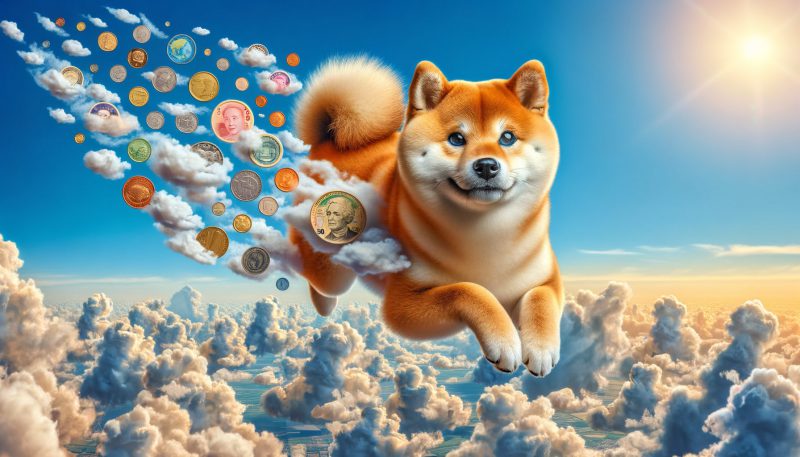 Shiba Inu sky