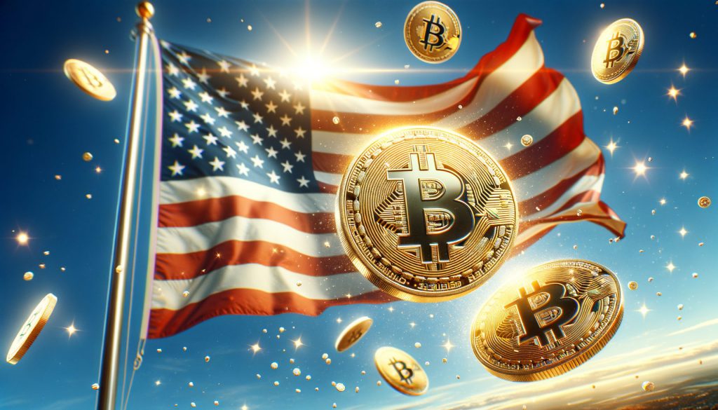 bitcoin us flag