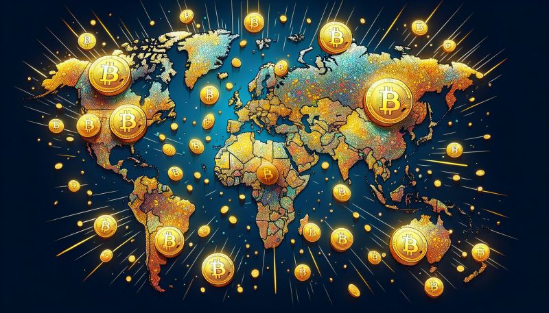 bitcoin world map