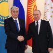 kassym jomart tokayev vladimir putin russia kazakhstan president