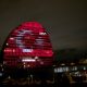 Turkish flag on BBVA office