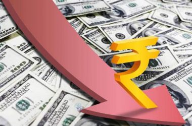 indian rupee falling