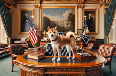 shiba inu white house