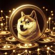 Dogecoin Bitcoin Background