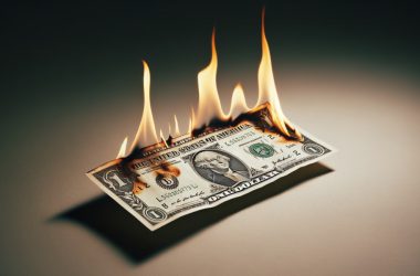 us dollar burning usd currency