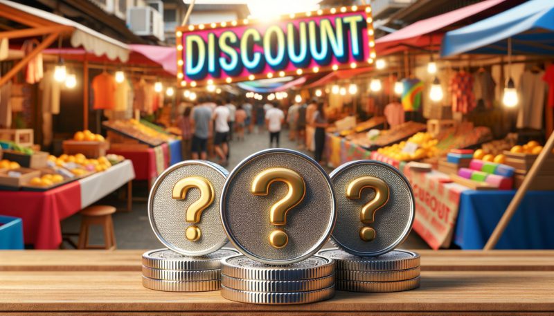 Cryptocurrency coins discount