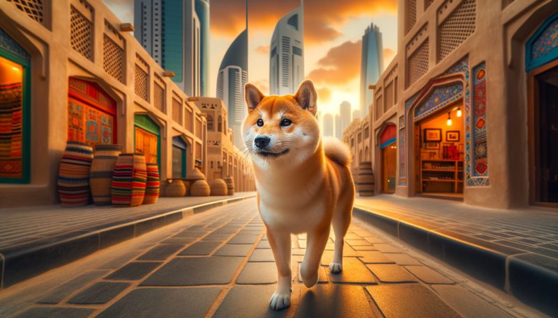 Shiba Inu dog uae