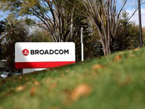Broadcom sign