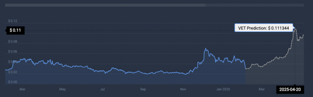 VeChain terms  prediction