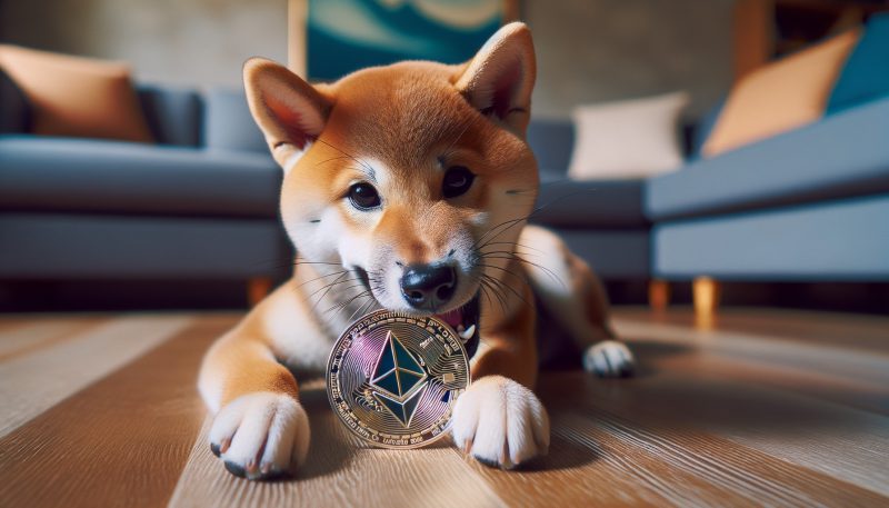 Shiba Inu (SHIB) and Ethereum (ETH)