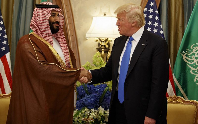 US President Donald Trump visiting Saudi Arabia