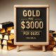 gold prices $3,000