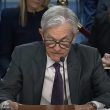 Jerome Powell testifying at the Senate Banking Committee